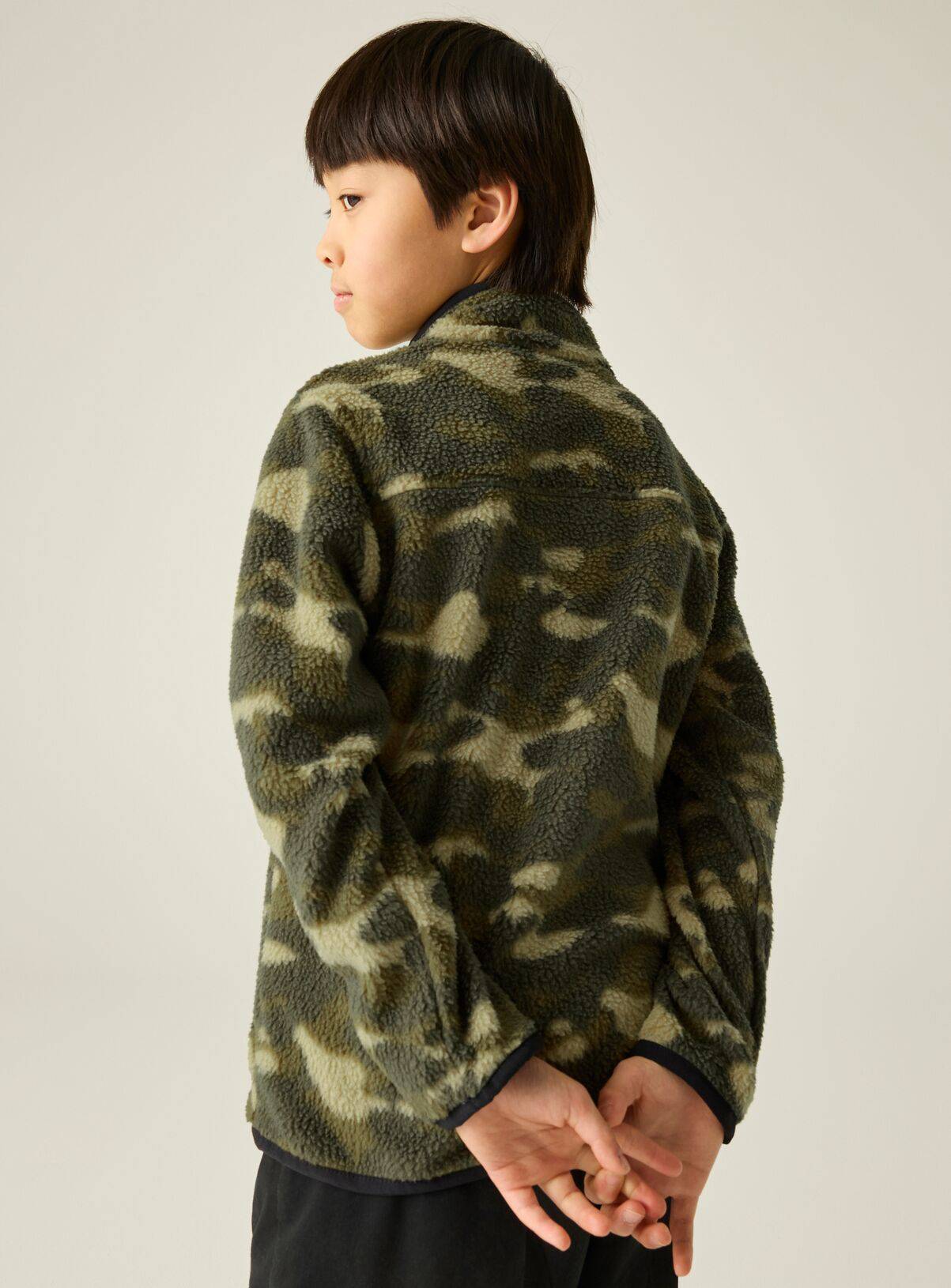 REGATTA Junior Frankie Warm Fleece Camo 5-6 Years - Image 2